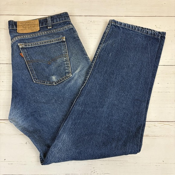 Levi's Other - Vintage Levis 505 Orange Tab Jeans 70s 80s Mens 38x31 (37X31) Made In USA